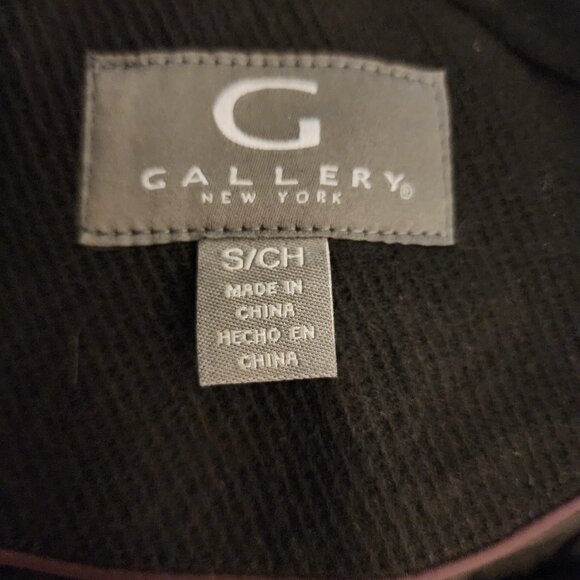 Gallery Wool-Blend Walker Coat NWT Black Small - Picture 8 of 16